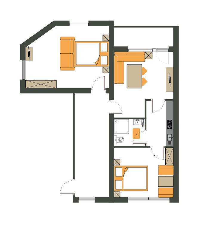 Apart Alpen Langenfeld Exterior photo
